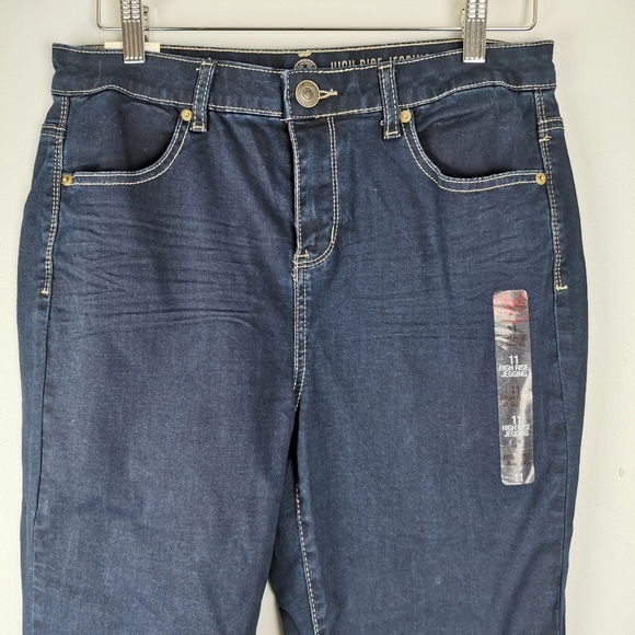 NWT SO Jeans High Rise Denim Skinny Jeggings 11 - Picture 6 of 10